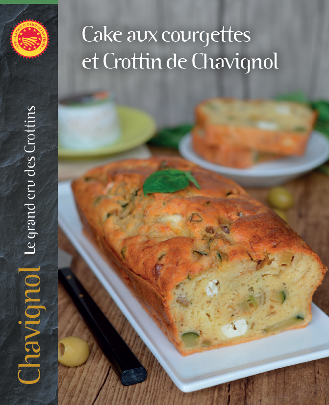 Destination Grand Sancerrois_Cake aux Courgettes et Crottin de Chavignol