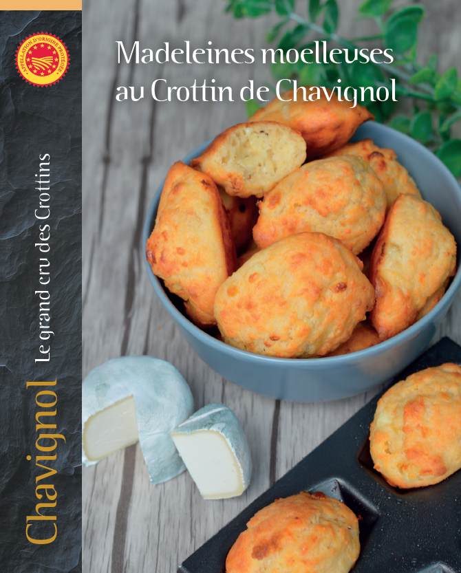Destination Grand Sancerrois_Madelaines moelleuses au Crottin de Chavignol