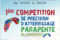 1ère competition de precision d’atterrissage parapente en Sancerrois