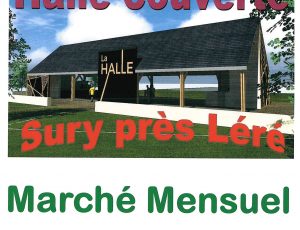 Marché mensuel de producteurs Sury près Léré 2023