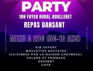flyer Boulettes party
