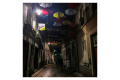 rue parapluies nocturne