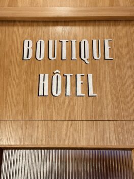 Boutique Hotel Entrance